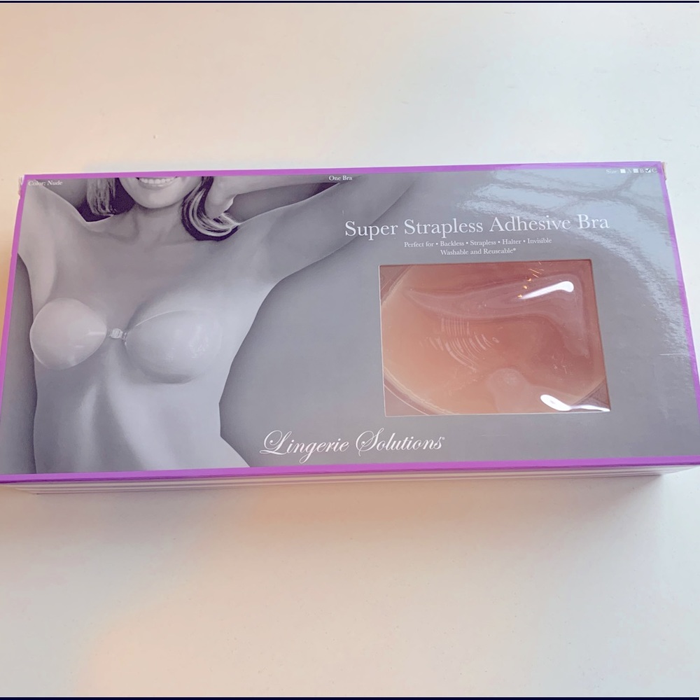 Lingerie solutions super strapless adhesive bra C